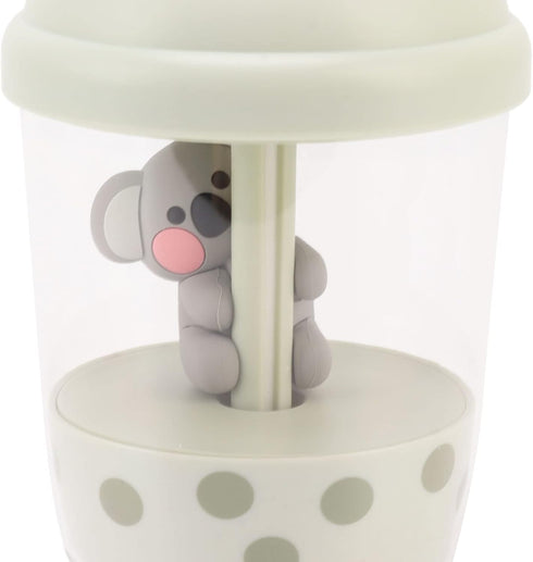 Portable USB Humidifier, Cool Mist Animal Humidifier, Matcha Mini Desktop Diffuser for Home, Bedroom, Office