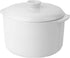 TAYAMA 1 Qt. White Mini Ceramic Stew Cooker - Pre-Settings and Built-In Timer, Small