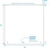 iDesign Waterproof PEVA Plastic Shower Curtain Liner, 72” x 72”, Clear