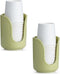 Bathroom Cup Dispenser, 3oz-4oz Ceramic Paper Cup Holder for Vanity Countertops, Small Mouthwash Dixie Cups Accessories
