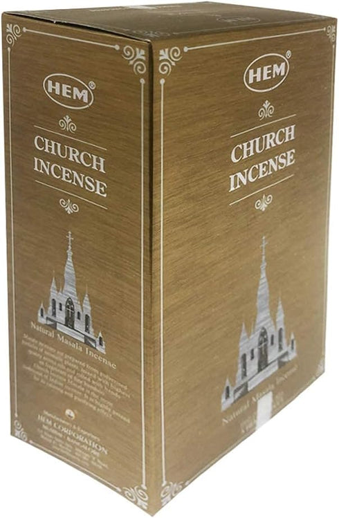 Church Incense Sticks and Holder Bundle, Hem Incense Sticks for Aromatherapy