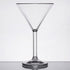 G.E.T. Heavy-Duty Shatterproof Plastic Martini Glasses, 10 Ounce, Clear, Set of 4
