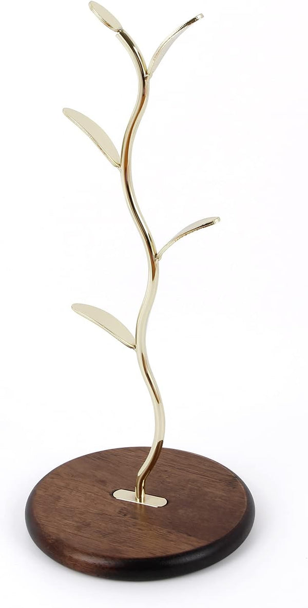HoroM Gold Coffee Mug Tree, Countertop Coffee Mug Holder Stand, Mug Rack