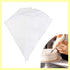 Disposable Cake Decorating Bags - Set of 100 White 14 Inch Round Piping Bags for Cakes, Cupcakes, Cookies