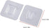 Adhesive Hooks, Clear Double Sided Wall Mount Sticky Hooks for Kitchen, Bathroom, and Outdoor
