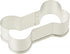 R&M Dog Bone Cookie Cutter, 3.5", Durable Tinplated Steel