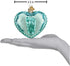 Old World Christmas Ornaments - Baby Boy's Footprint Glass Blown Ornaments for Christmas Tree