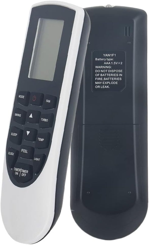 YAN1F1 Replacement for GREE AC Air Conditional Remote Control, Compatible with Multiple Models