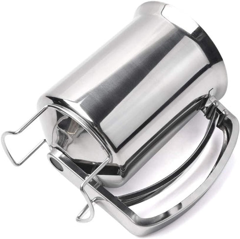 Stainless Steel Pancake Cupcake Batter Dispenser, Great for Cupcakes, Belgian Waffles, Crepes, Muffin Baking (800ml)