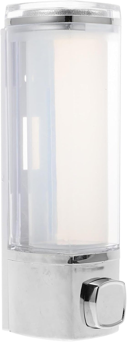Travel Shampoo Hand Soap Dispenser - Refillable Liquid Holder Box for Home and Office (Plating)