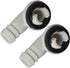 2pcs 15mm Air Conditioner Drain Hose Connector Conduct Condensate Plug Teeth Seal Elbow Fitting