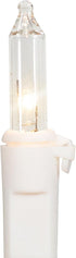 4' 10ct Northlight Mini Incandescent Christmas Lights - Clear - White Wire