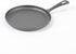 HAWOK 4 Pcs Cast Iron Mini Griddle - 6.3'' Round Pre-seasoned Griddle Pan for Indoor and Outdoor Use