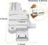 DC34-00025D DC12V Washer Door Lock Switch Replacement for Samsung, Middle Door Lock Parts, Replace PS11758871