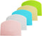 Zucosue 5 Pack Dough Scraper, Plastic Bench Scraper for Baking, Plastic Flexible Scrapers,
