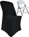 Wedding Linens Inc. (2 PCS Lifetime Spandex Stretch Fitted Folding Chair Covers Wedding Party Decoration
