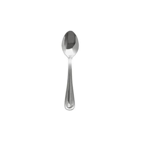Thunder Group SLAT201 Demitasse Spoon, 4-1/2" Long, 2.1mm Thick, 18/10 Stainless Steel, Atlantic, Pack of 12