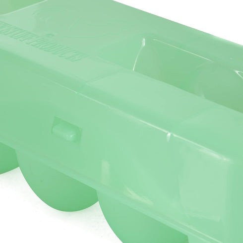 Tuff Stuff TS-ETS12 12 Reusable Carrier Washable Storage Container Empty Plastic Chicken Egg Carton Tray with Lid