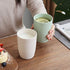 Eco-friendly Unbreakable Reusable Drinking Cup for Adults (12 OZ), Wheat Straw Glasses Healthy Tumbler Set, 5-Multicolor