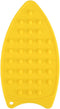 Silicone Iron Hot Protection Rest Pad Mat - Safe Surface Iron Stand Mat for Ironing (Yellow, 27 x 14 x 0.7cm)