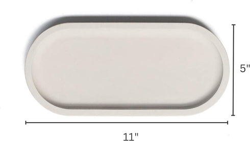 Countertop Selegna Diatomaceous Earth Stone Sink Tray - Quick Drying, Reversible Tray for Kitchen & Bathroom Organizer