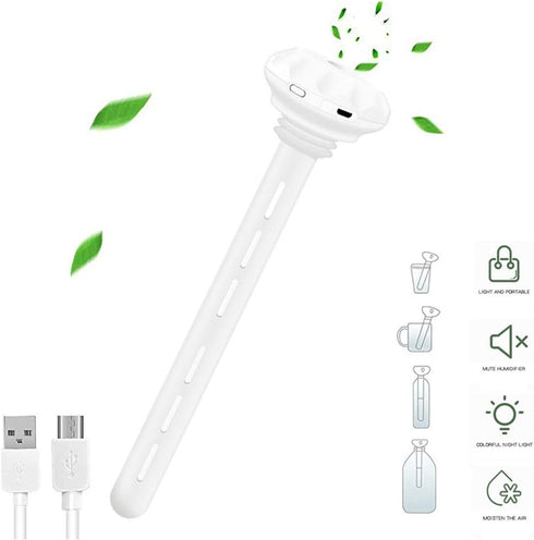 USB Cool Mist Humidifier, Portable Mini Air Humidifier for Bedroom, Desk, Car, Travel, Office, Baby