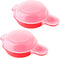 2pcs Microwave Egg Cooker, Fast 1 Minute Egg Maker for Hamburg Omelet Kitchen Cooking Tool