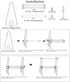 Headband Holder Organizer, Acrylic 2-Tier Clear Headband Display Stand for Girls and Women (13.4in Height)