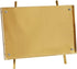Isaac Jacobs 4x6 Gold Magnetic Acrylic Metal Easel Frame (Horizontal)