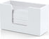 Paper Towel Dispenser Countertop, Wooden Bathroom Paper Towel Holder, White Napkin Holder