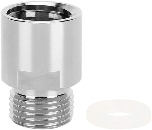TOPINCN CO2 Cylinder Adapter, Female Thread TR21-4 to Male Thread CGA320 for Soda