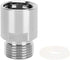 TOPINCN CO2 Cylinder Adapter, Female Thread TR21-4 to Male Thread CGA320 for Soda