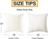 Top Finel Decorative Throw Pillow Covers 18x18, Set of 2, Cream White Velvet Cushion Covers with Pom Poms