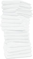 Tukasa Linens 16 Pack 12x12 Inches, Pack 16, Cotton Washcloths for Body and Face, of Multipurpose and Lightweight Wash