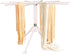 GOZIHA Kitchen Pasta Drying Rack, Make Homemade Fresh Pasta, Household Noodle Dryer Rack for Home Use, White