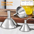 Kitchen Funnels for Filling Bottles, YGDZ 3pcs Small/Medium/Large Food Grade Stainless Steel Set for Essential Oil
