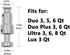 Float Valve Seal for Instant Pot Replacement Parts - Fits Duo, Duo Plus, Ultra, Lux, 3, 5, 6, 8 Qt