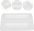 Silicone Toaster Dust Cover, 2 Slice Electric Bread Maker Lid, White Toaster Machine Top Cover Accessories