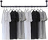 Industrial Pipe Clothing Rack, 30'' Wall Mounted Heavy Duty Metal Hanging Rod for Retail Display and Storage