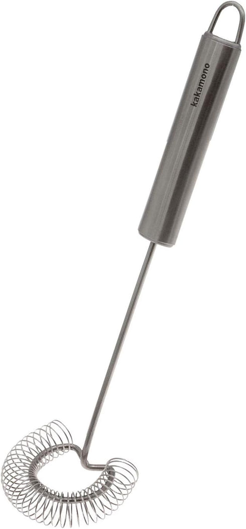 Egg Beater Stainless Surround Helix Spring Coil Whisk, Egg Frother, Milk and Blender Kitchen Utensils (Small)