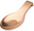 Stainless Steel Spoon Rest, Spatula Holder, Brushed Finish, Dishwasher Safe, 9.8 x 3.7 Inch, Rose Gold