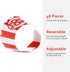 Popcorn Cupcake Wrappers, Red and White Striped, Set of 48 for Circus Party Supplies and Celebrations