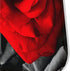Large Farmhouse Rug - 19.7x31.5 inch Abstract Mat - Romantic Rose Black White Red Painting - Non-Slip Polyester Floor