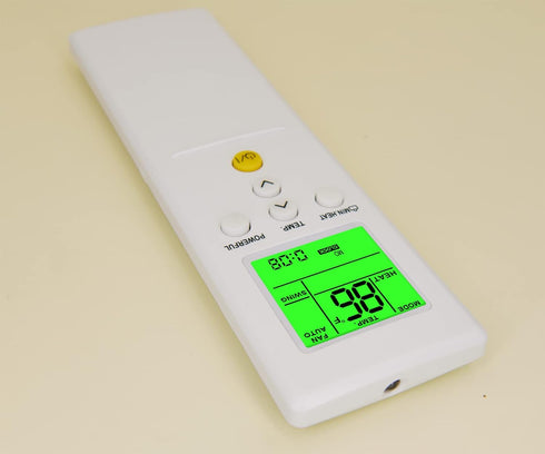Replacement Remote Control for Fujitsu Air Conditioner AR-RED1U, Display in Fahrenheit and Celsius