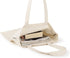 Ecoright Canvas Reusable Cotton Tote Bag for Women, School, Grocery, Shopping, Beach