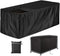 Gicov Deck Box Cover Waterproof Heavy Duty Patio Storage Box with Zipper Outdoor