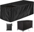 Gicov Deck Box Cover Waterproof Heavy Duty Patio Storage Box with Zipper Outdoor