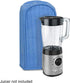 Blender Dust Cover, Stand Mixer or Coffee Maker Appliance Cover, Anti Fingerprint Polyester for Home Kitchen (Blue)