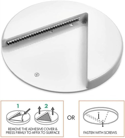 New Under Cabinet Jar Opener-Essential Kitchen Finds and Gadget for Weak Hands and Seniors with Arthritis-Manual Can and Bottle Opener with Accessories and Appliances, Small, White by Generic