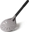 Pizza Turning Peel, 6 Inch Round Aluminum Perforated Pizza Peel Turner with Metal Handle for Homemade Pizza Oven